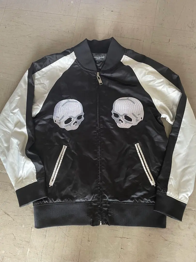 Mastermind Japan マスターマインド スタジャン ジャケット mastermind JAPAN - 定価34万円 マスターマインド 刺繍ナイロン