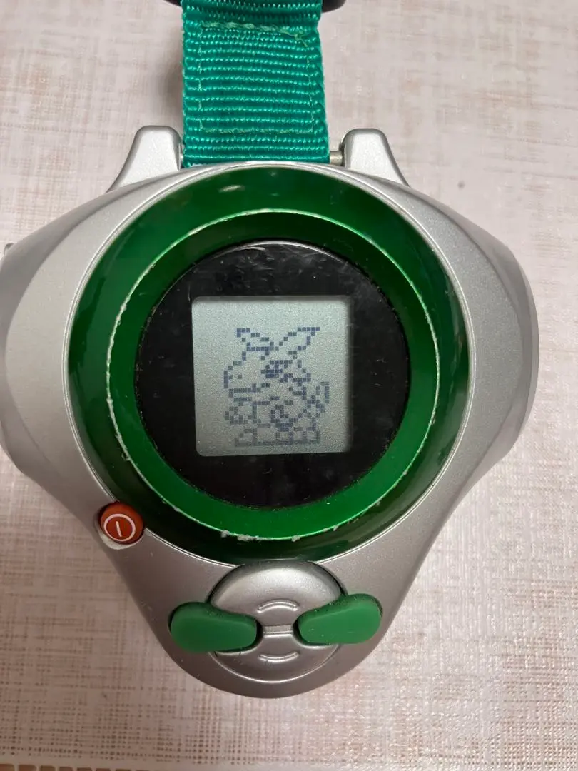 BANDAI - eteunice　ディーアーク緑 Digimon Tamers Digivice D-Ark Ver.1.5 Green Silver BANDAI