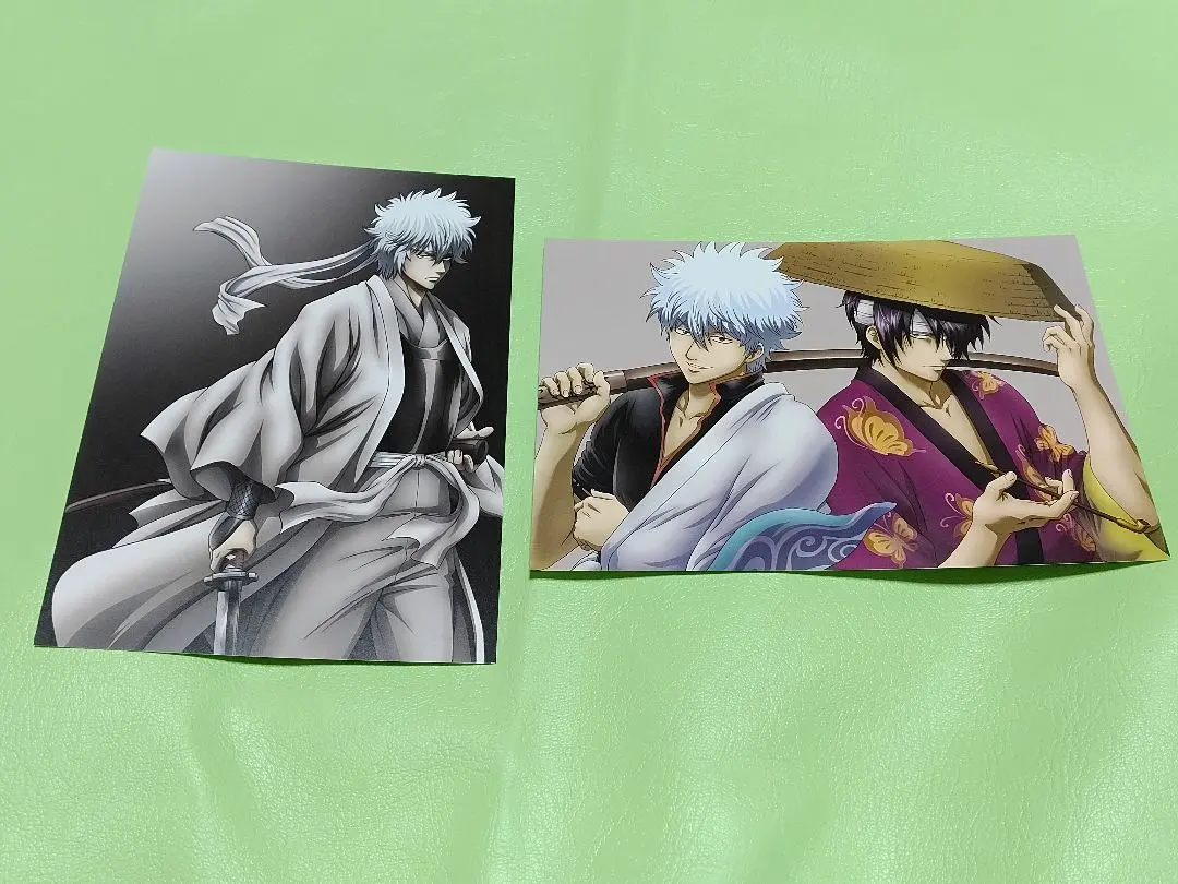 坂田銀時 白夜叉 銀魂 插畫卡 2張套組 高杉晉助 的縮圖