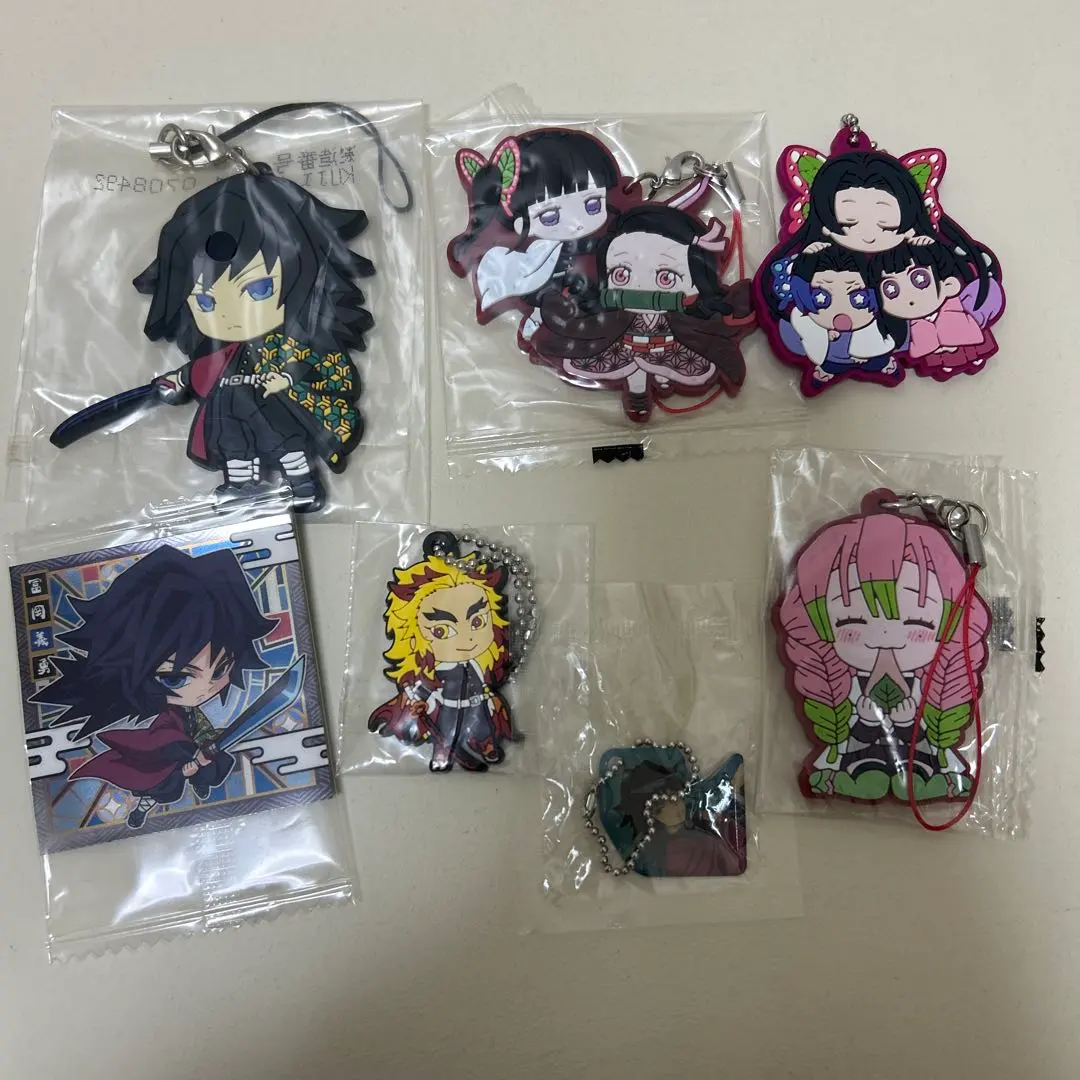 Thumbnail of Demon Slayer Acrylic Keychains - Set of 6