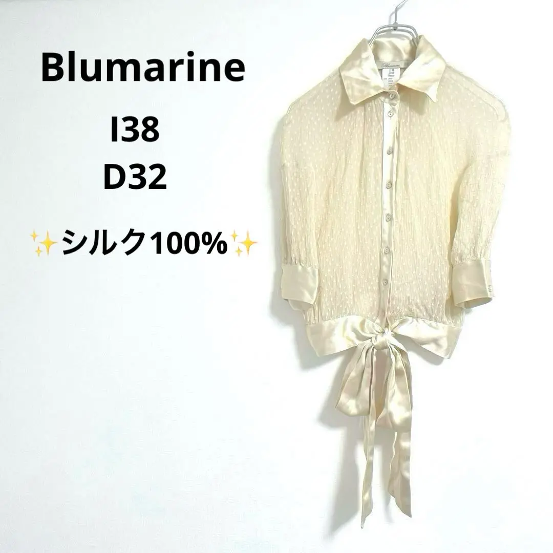 Blumarine ブルマリン　レースブラウス Miss Blumarine ミスブルマリン レースアウター 定価90000円
