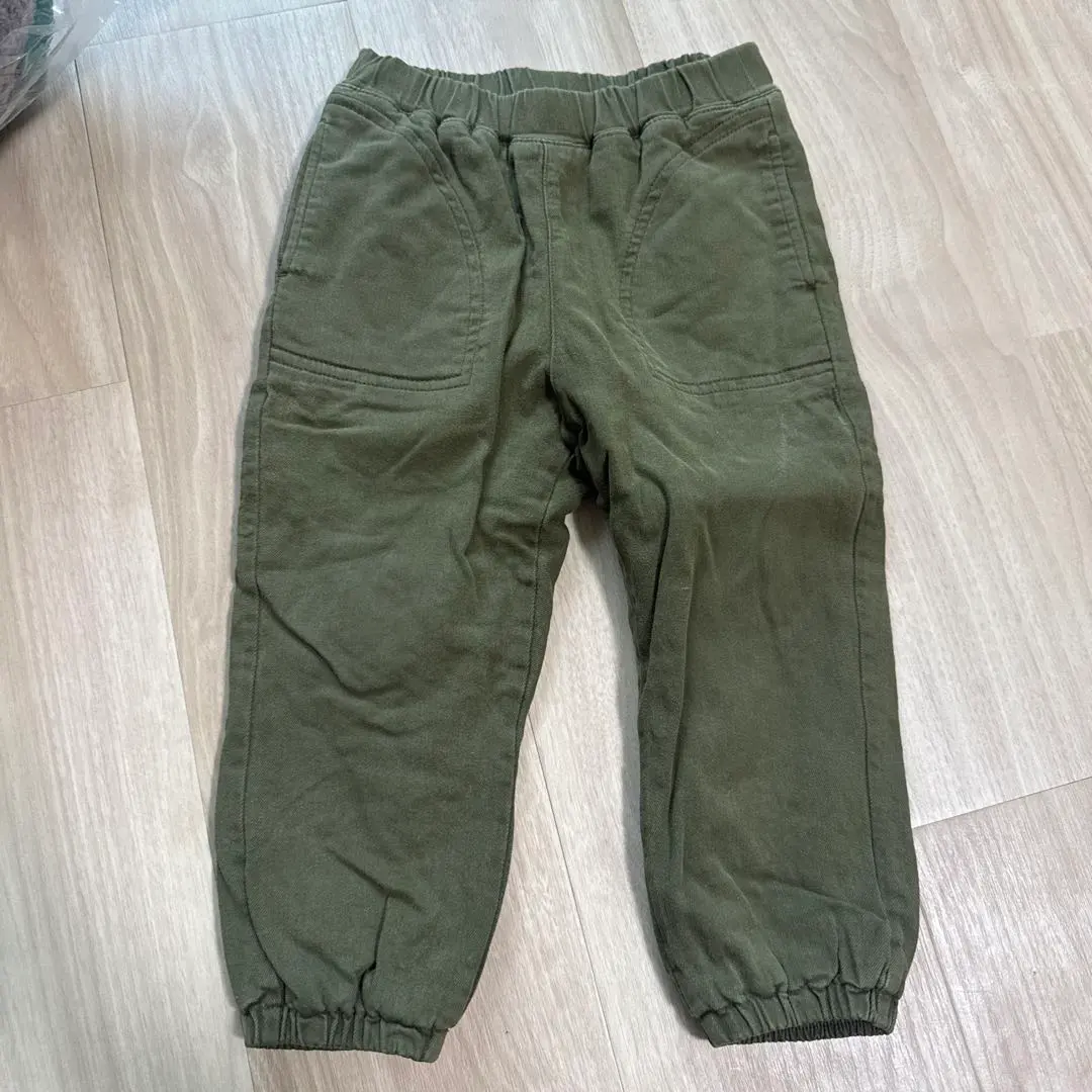 Thumbnail of UNIQLO Baby Pants, Size 90, Olive