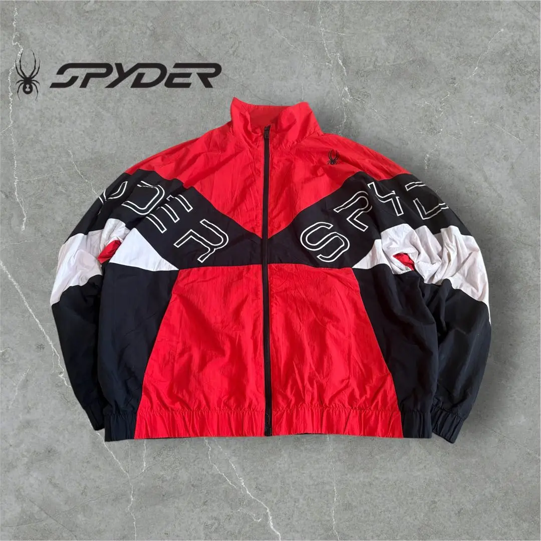 y2kビンテージ マウンテンパーカ スキーウェア テック スパイダー 90s DESCENTE - 90s 00s Y2K ヴィンテージマウンテンパーカー テック