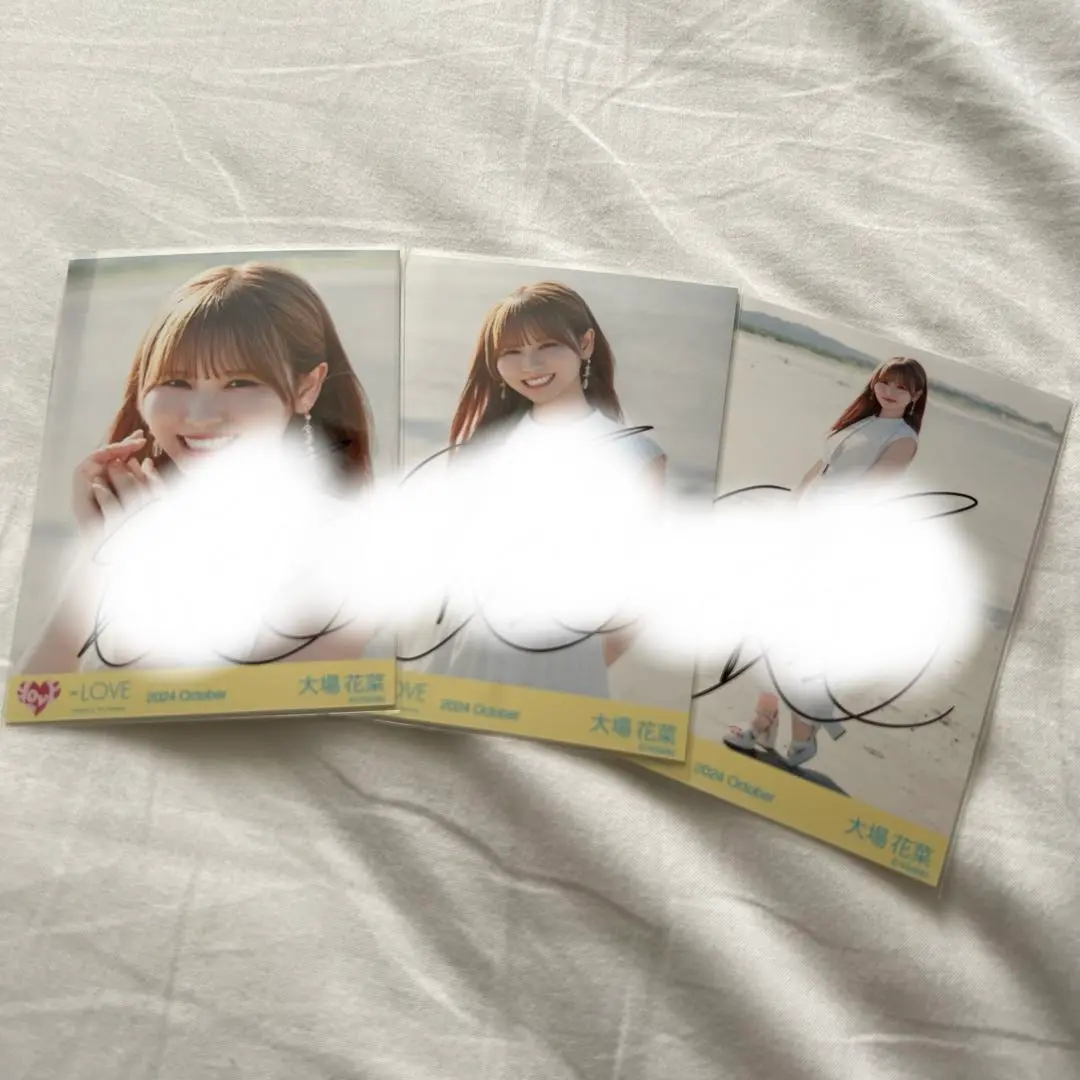 え*ん様 イコラブ　大場花菜　生写真　直筆　海とレモンティー　サイン 2025年最新】大場花菜 直筆 海とレモンティーの人気アイテム
