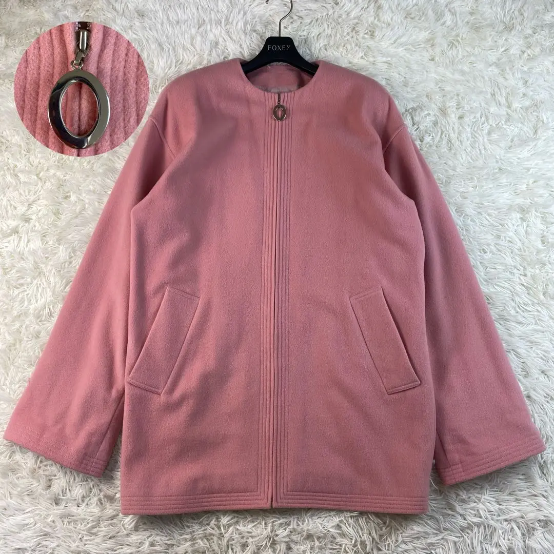 クリスチャンディオール】マドモアゼル ロングコート カシミヤ混