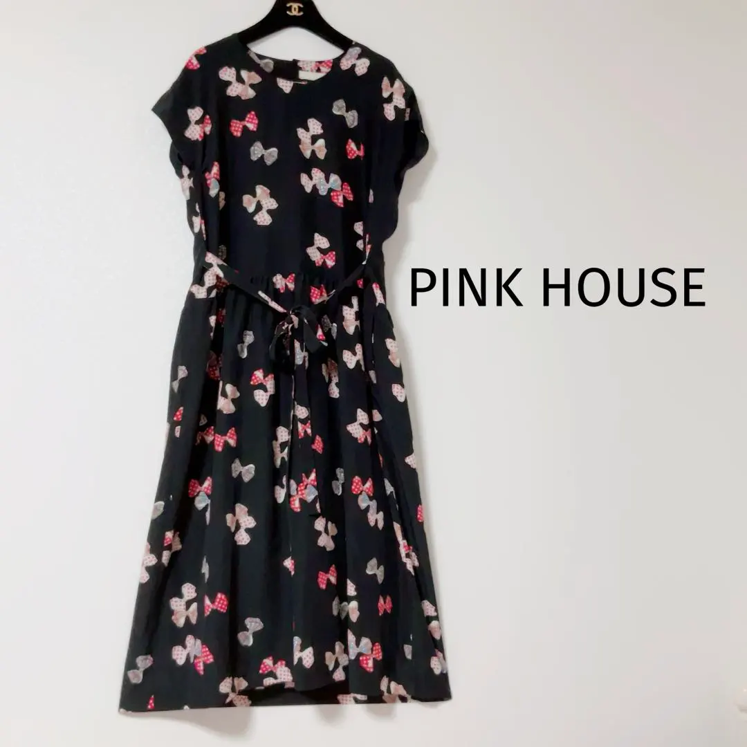 Thumbnail of Pink House ♡ Ribbon Pattern Dress