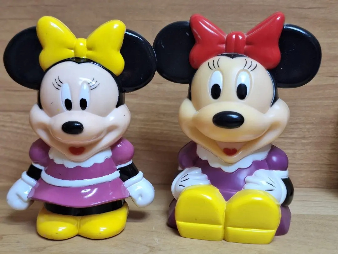 Thumbnail of Showa Retro, Heisei Retro, Minnie Mouse Piggy Bank, Big Clip Bonus