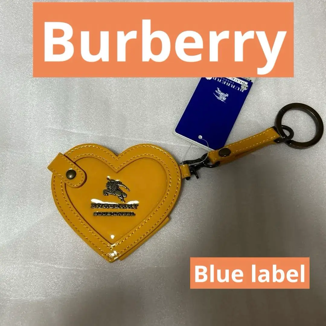 BURBERRY BLUE LABEL ミラー付きキーホルダー BURBERRY BLUE LABEL ミラー付きキーホルダー（2025年最新