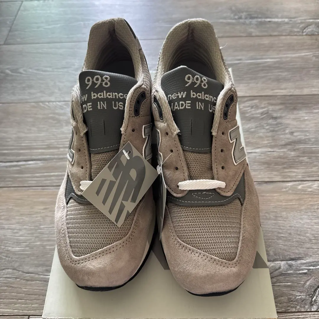 New Balance 998 灰色 運動鞋 的縮圖