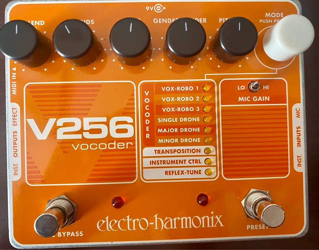 【正規輸入品ボコーダー】V256 Electro Harmonix 【EHX】 Electro-Harmonix V256 Vocoder Pedal | Guitar Center