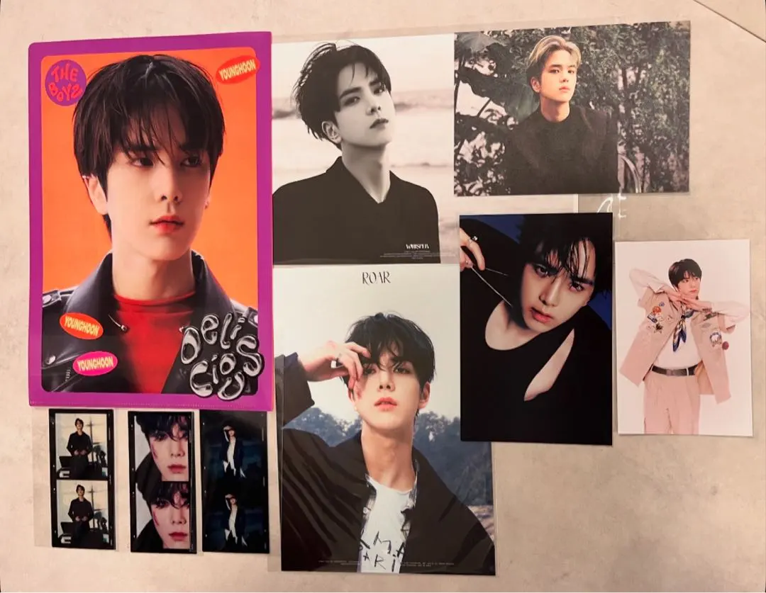 THE BOYZ ドボイズ 泳勳 海報 照片 明信片 總匯 的縮圖