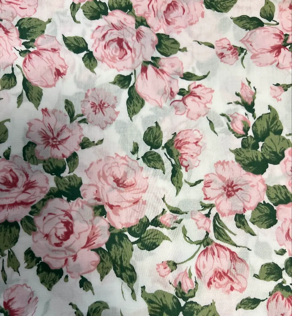 Thumbnail of 1188 Liberty Fabric Pink Rose Tana Lawn