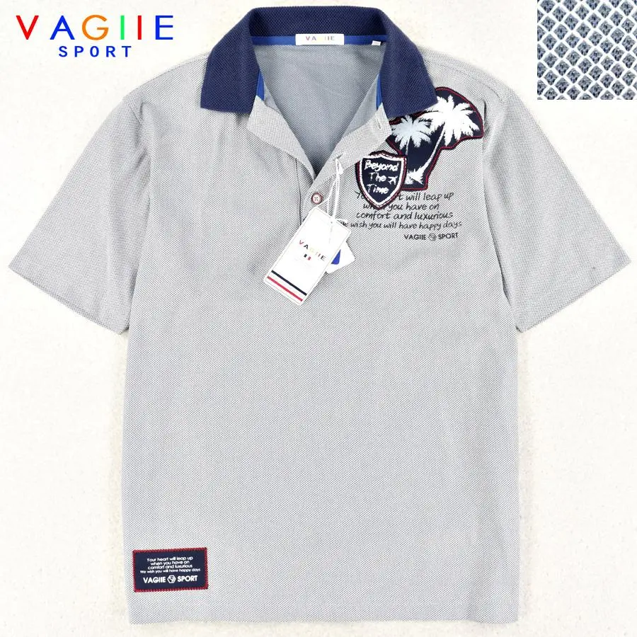 未使用　VAGIIE SPORT 長袖ポロシャツ春夏　48 ヘビーウェイト長袖ポロシャツ （ポケット付き） 200 10