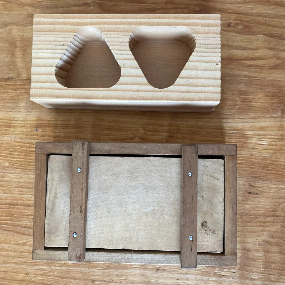 Thumbnail of Wooden Onigiri (Rice Ball) Mold / Pressed Sushi Mold