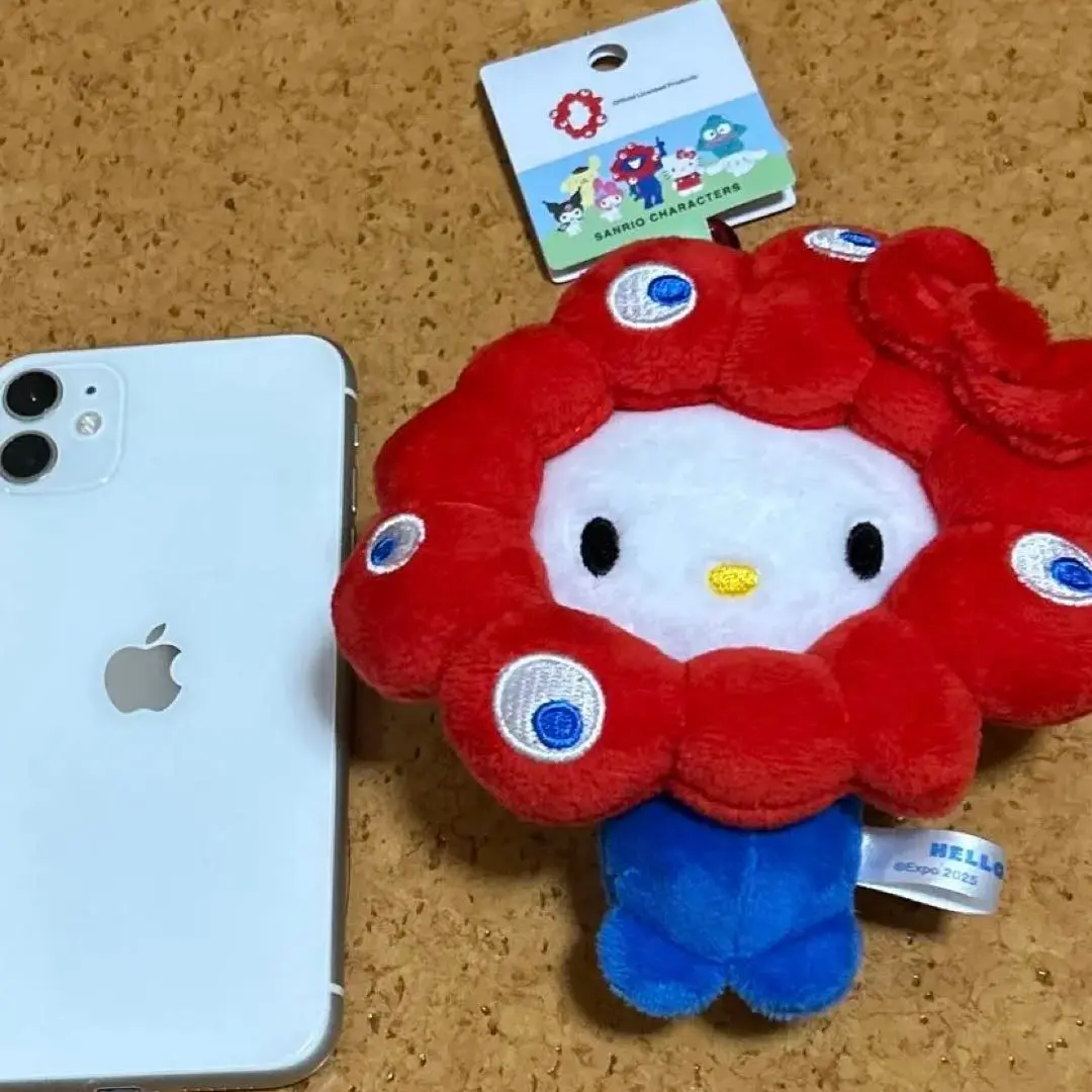 みぃ♡　ポップマート　ミニー　ミャクミャクキティ ミャクミャク」とサンリオキャラクターズの公式ライセンスグッズ