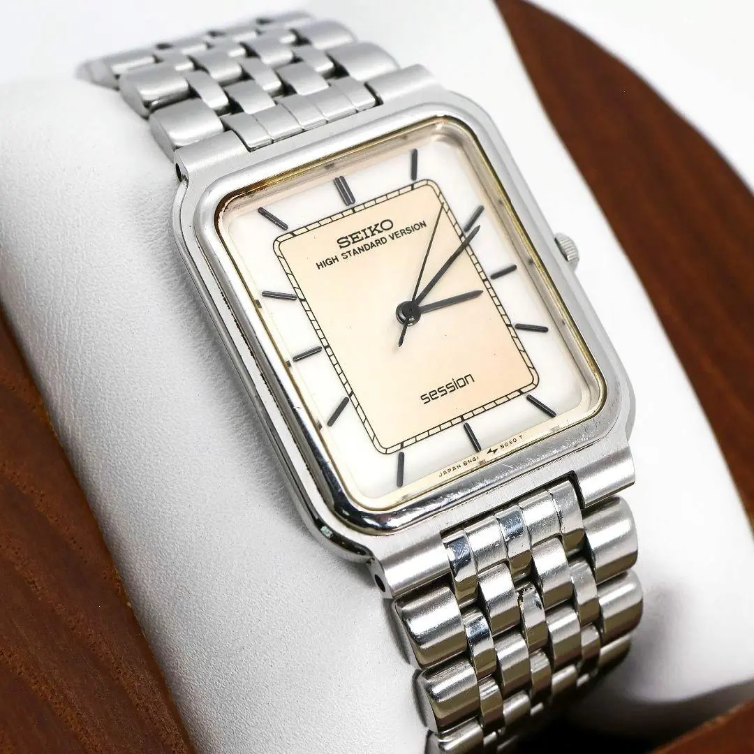 【SEIKO SESSION】セイコーセッション メンズ腕時計 クオーツ Amazon | セイコー SRPK46 メンズ プレサージュ - 金メッキ文字