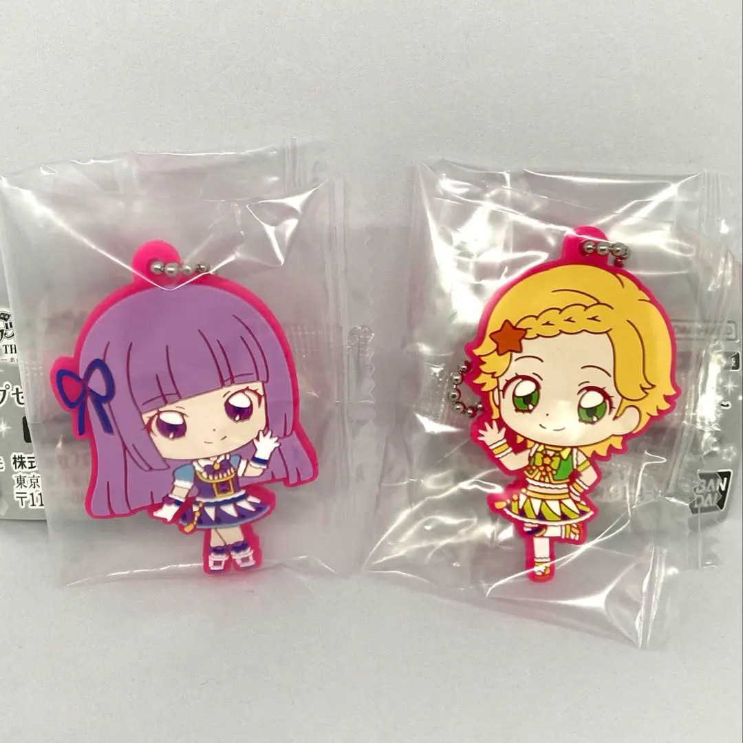 Thumbnail of Aikatsu! x PriPara Capsule Rubber Mascot: Sumire Hikami, Hinaki Shinjo