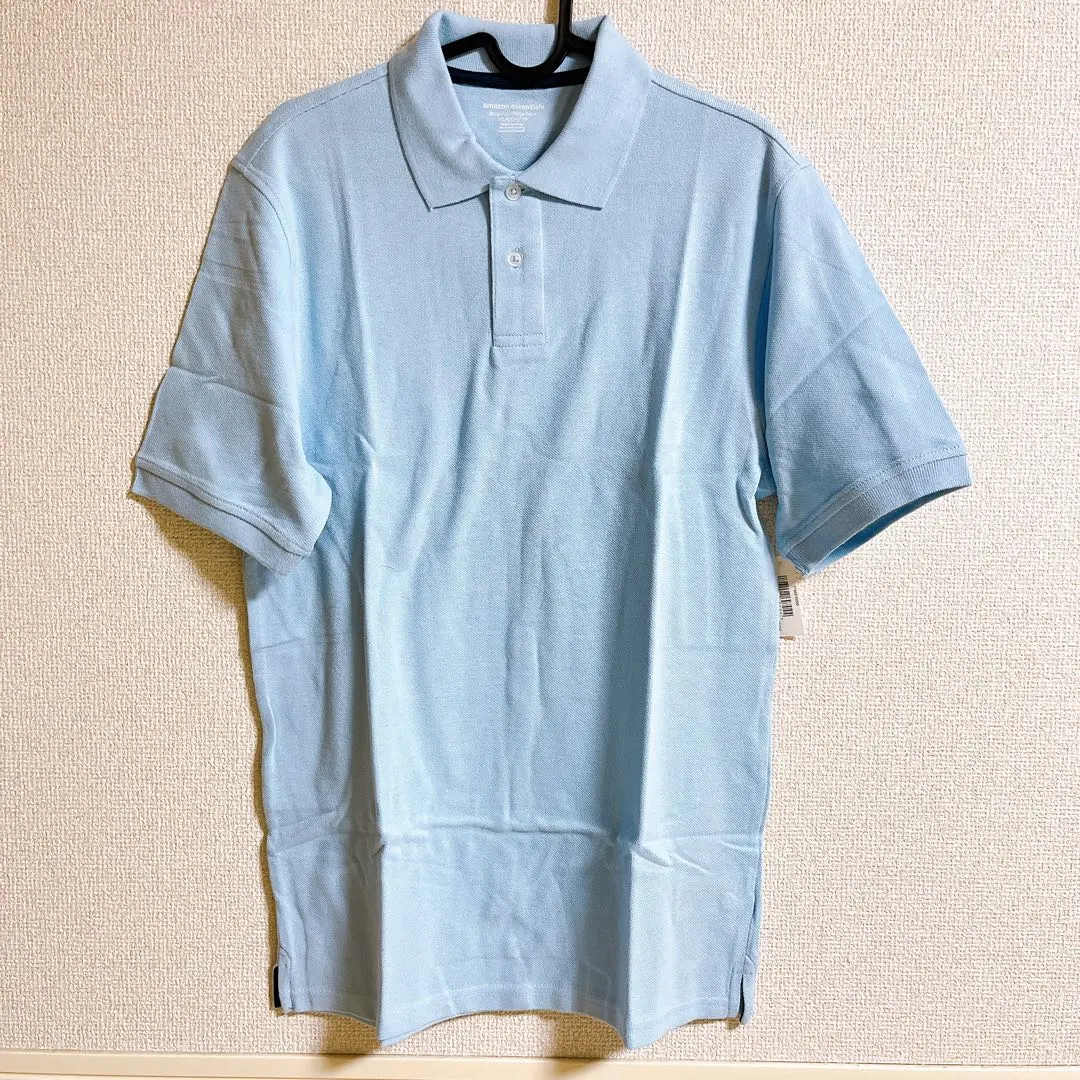 男士Polo衫 xs 藍色 簡約 的縮圖