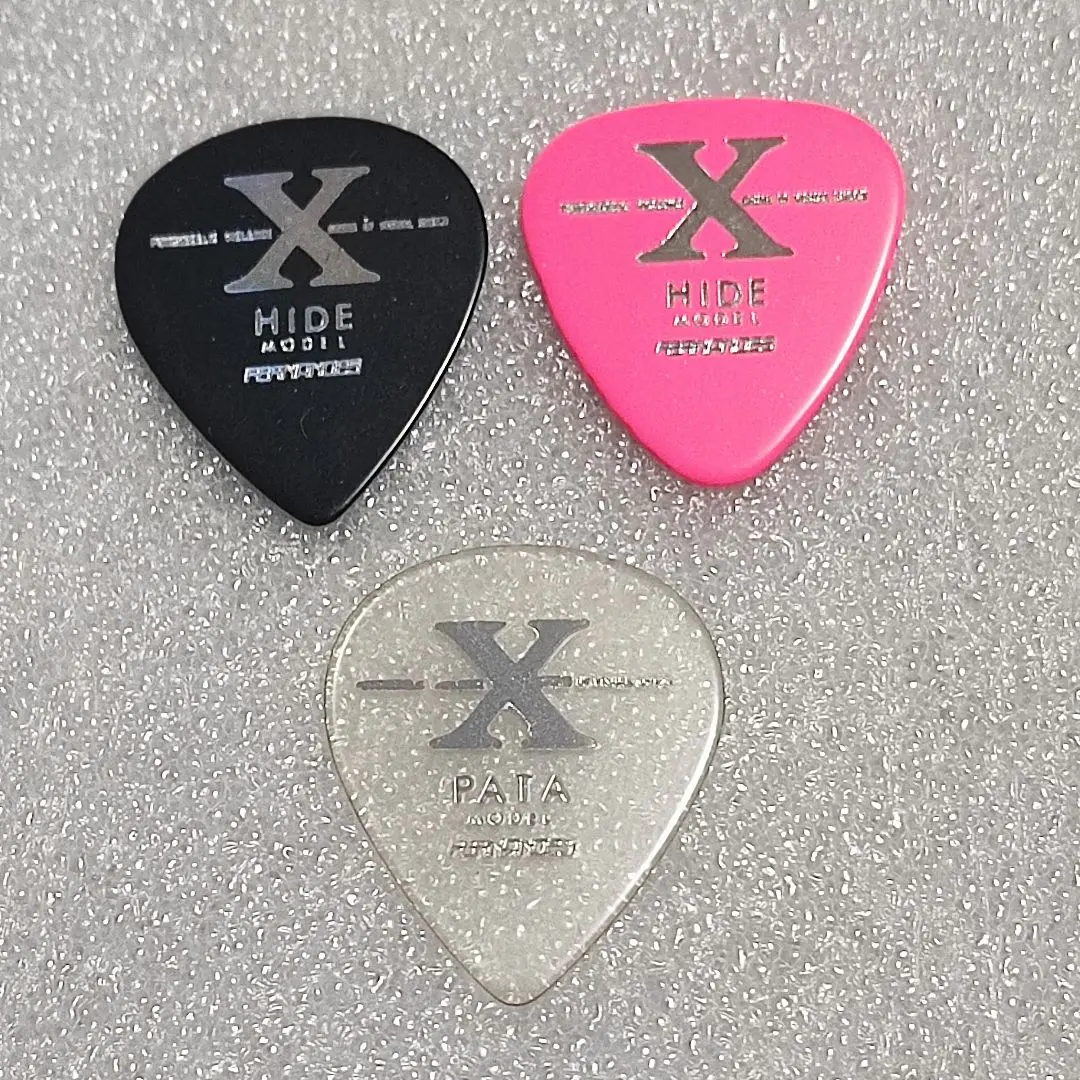 Thumbnail of X JAPAN HIDE PATA Guitar Pick Set FERNANDES