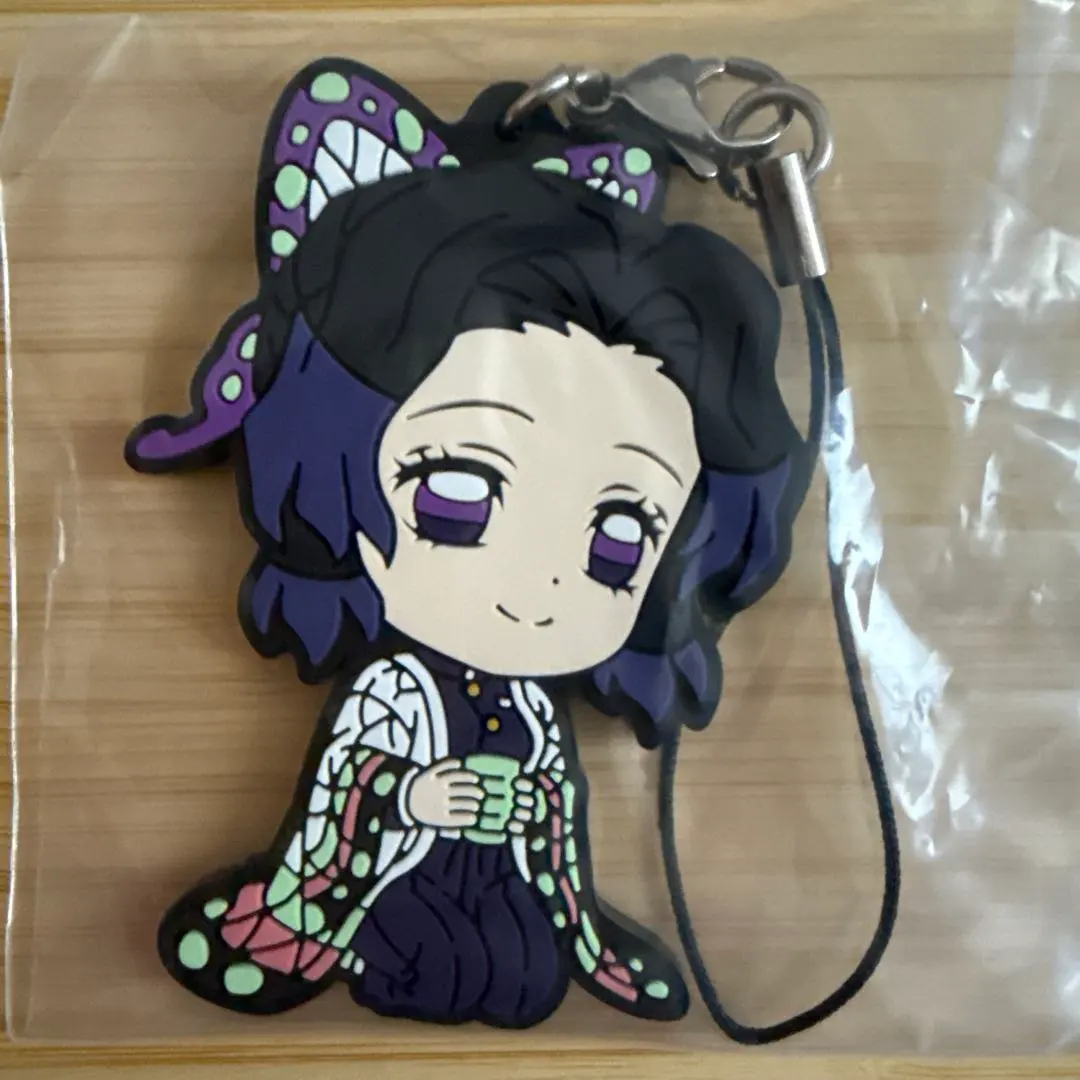Thumbnail of Demon Slayer: Kimetsu no Yaiba Kochou Shinobu Kyun-Chara Rubber Strap