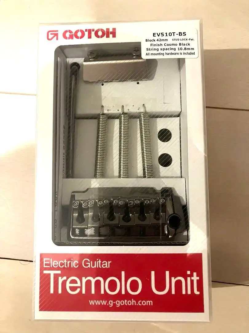 Thumbnail of GOTOH EV510T-BS Tremolo Bridge