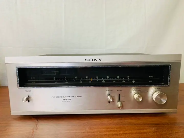 SONY AM/FMステレオチューナーST-5150D 希少　ウッドケースモデル SONY ST-5150D
