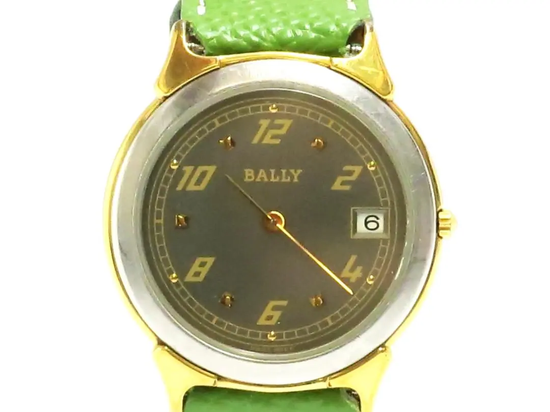 値下不可　新品☆BALLYバリー　レディース 腕時計 Bally - BALLY/バリー レディース腕時計 クォーツ 革ベルト（赤