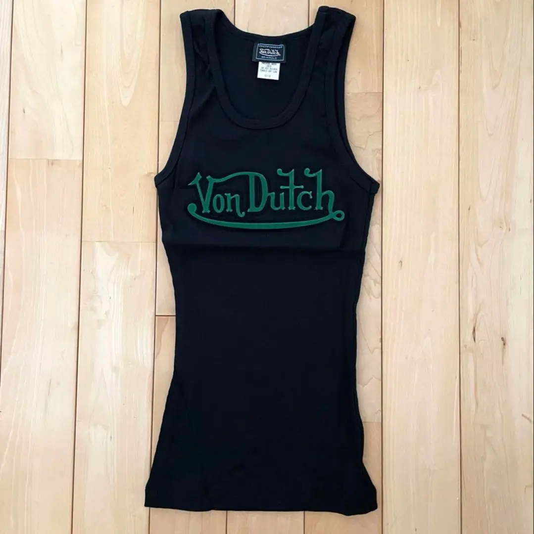 新品未使用レア✨VonDutch タンクトップ 黒×ピンク 新品未使用レア✨VonDutch タンクトップ 黒×ピンク - メルカリ