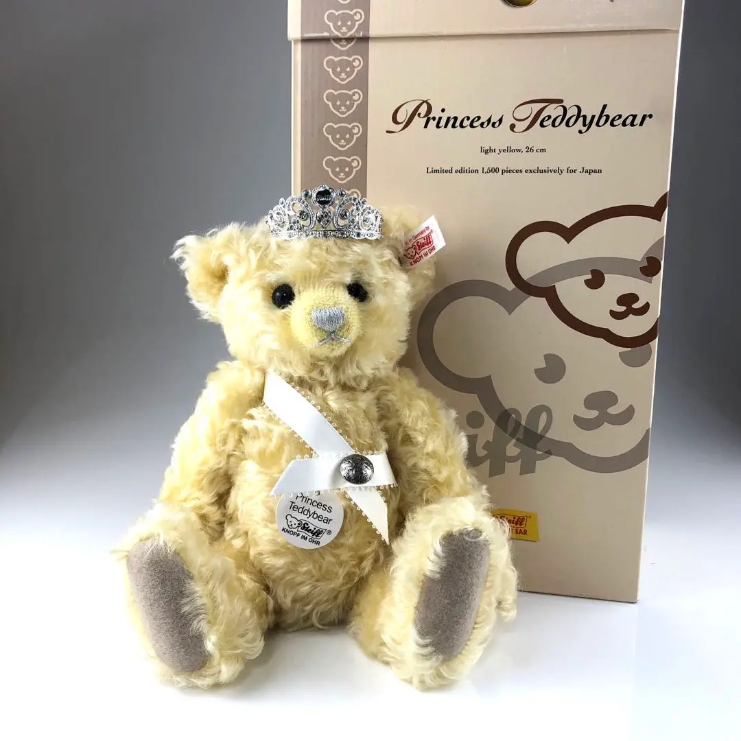 シュタイフ　テディベア　Steiff Princess Di Teddy 値下げ【Steiff Princess Teddy Bear】