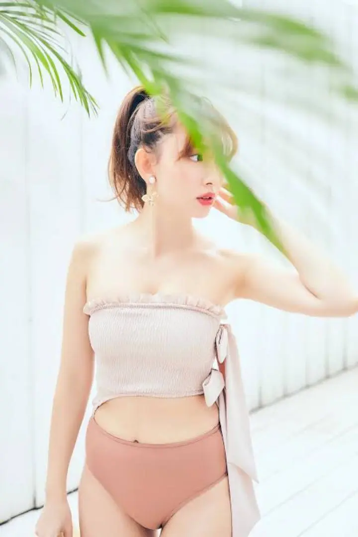 Her lip to 水着 ビキニ 2Way Cut-Out Ribbed Swimwear