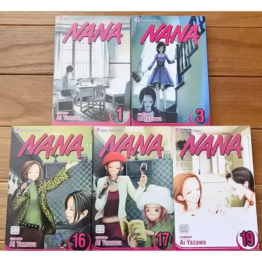 値下げ NANA 英語版 1~5巻 セット 漫画 矢沢あい 洋書 りぼん まとめ買い】 値下げ NANA 英語版 1~5巻 セット 漫画 矢沢あい