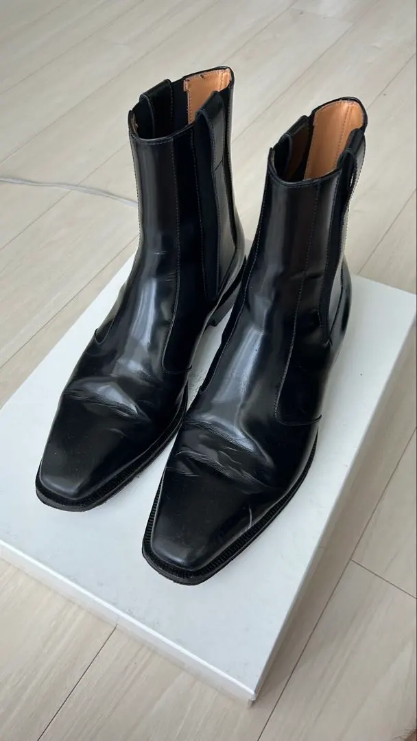 Thumbnail of Maison Margiela Side-Gore Boots Black 41