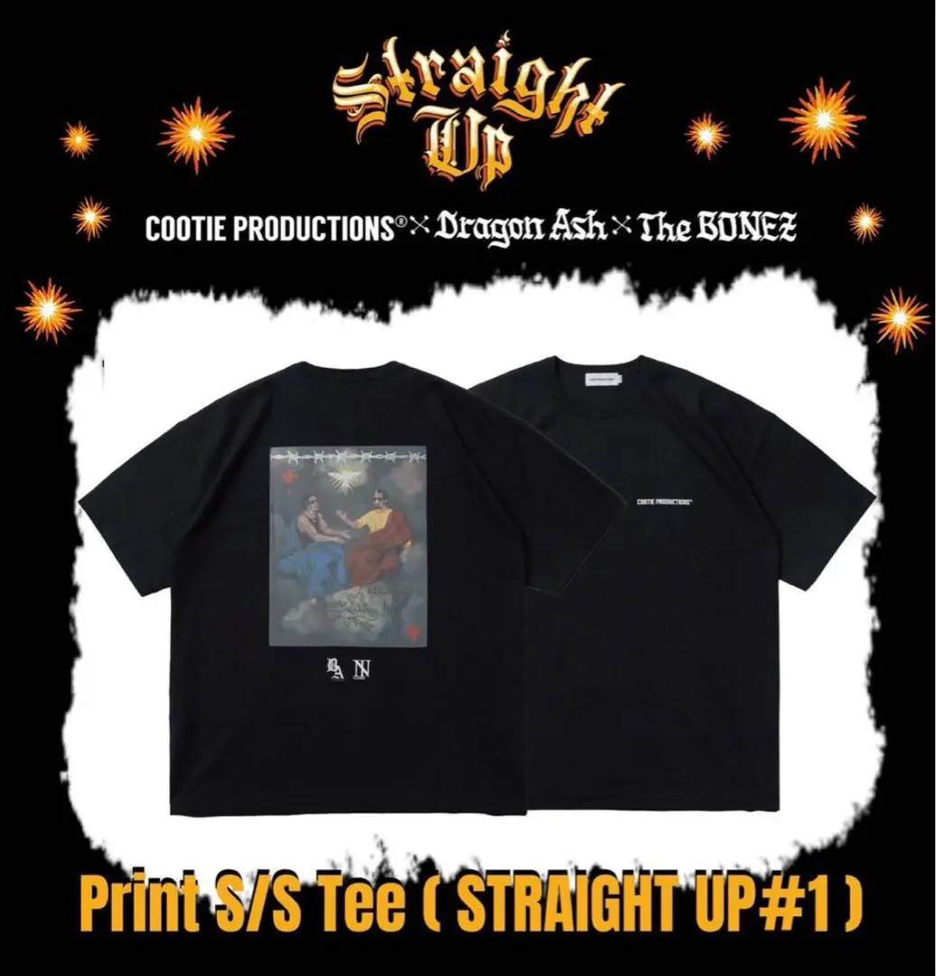 Dragon Ash Tシャツ The BONEZ RIZE COOTIE COOTIE × Dragon Ash × The BONEZ Tee RIZE