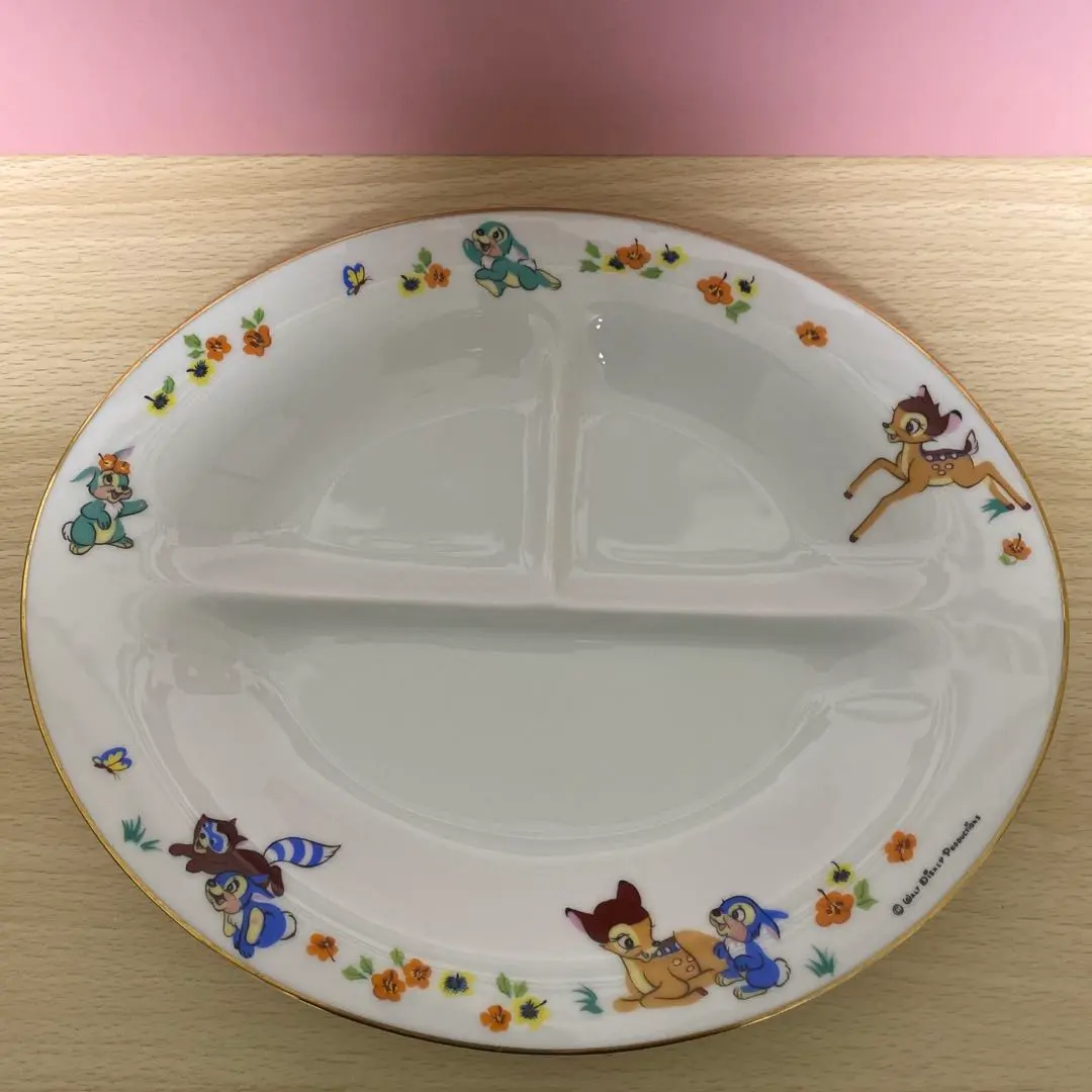 Thumbnail of Disney Bambi 3-section plate