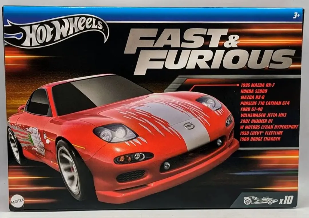 2025年最新】ホットウィール ワイルドスピード 10カーパックの