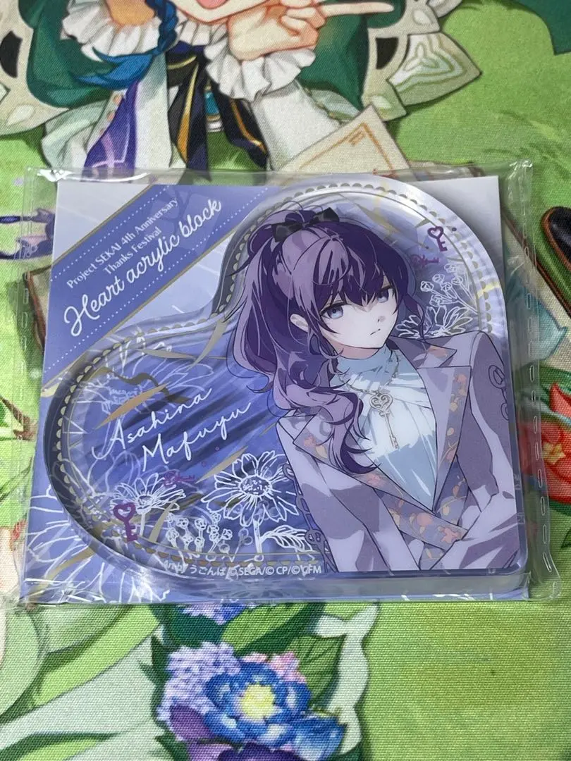 シ*ウ様 プロセカ 朝比奈まふゆ ハート型アクリルブロック m19019680522_1.jpg?1726287292