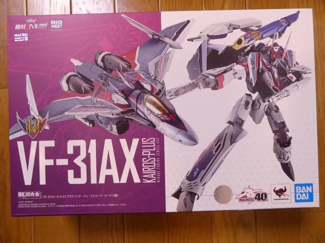 DX超合金劇場版 VF-31AX カイロスプラス　ミラージュ・ファリーナ・ジーナ DX超合金 劇場版 VF-31AX カイロスプラス（ミラージュ