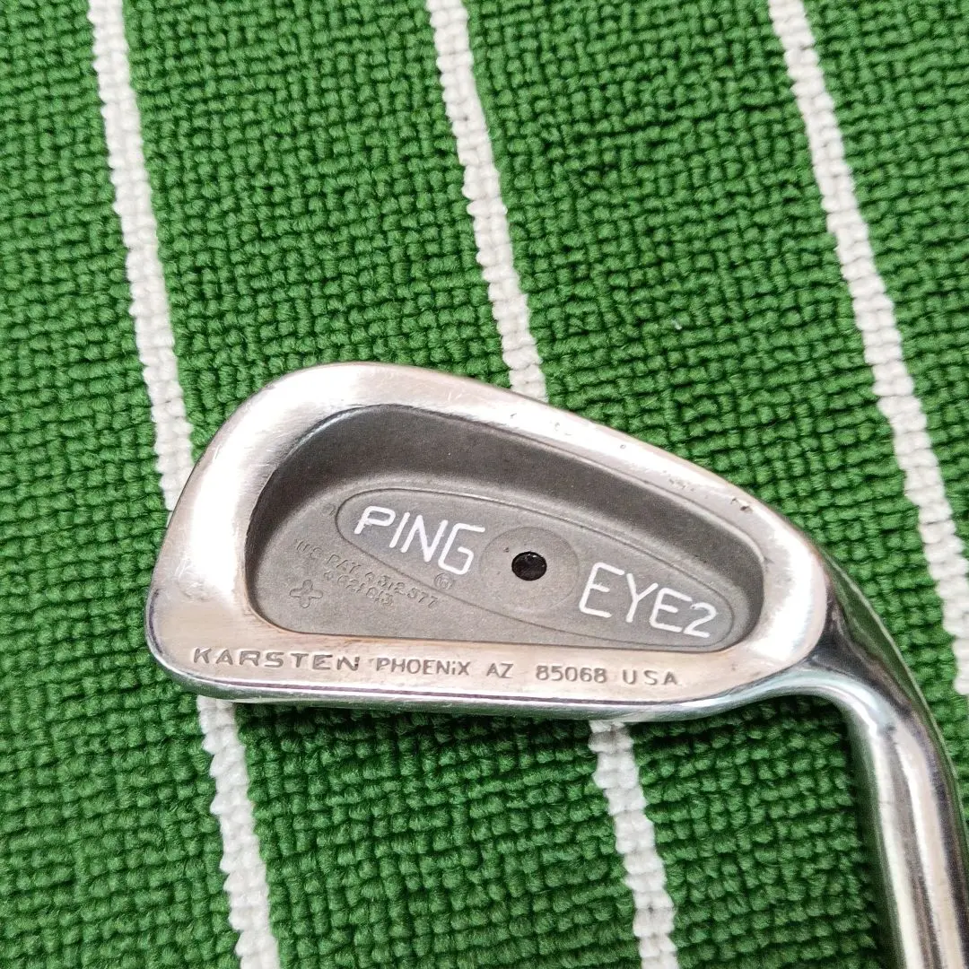 【名器】 MOON VALLEY刻印付 PING EYE2＋ BECU Ping Eye 2 Plus 2 Iron Steel Lite Flex Zz 0828861 J73