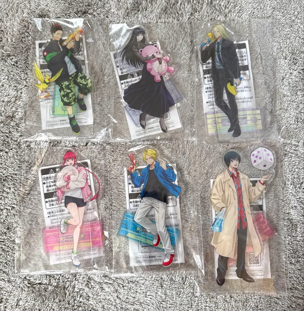 Thumbnail of SAKAMOTO DAYS Big Acrylic Plate with Stand - Set of 6