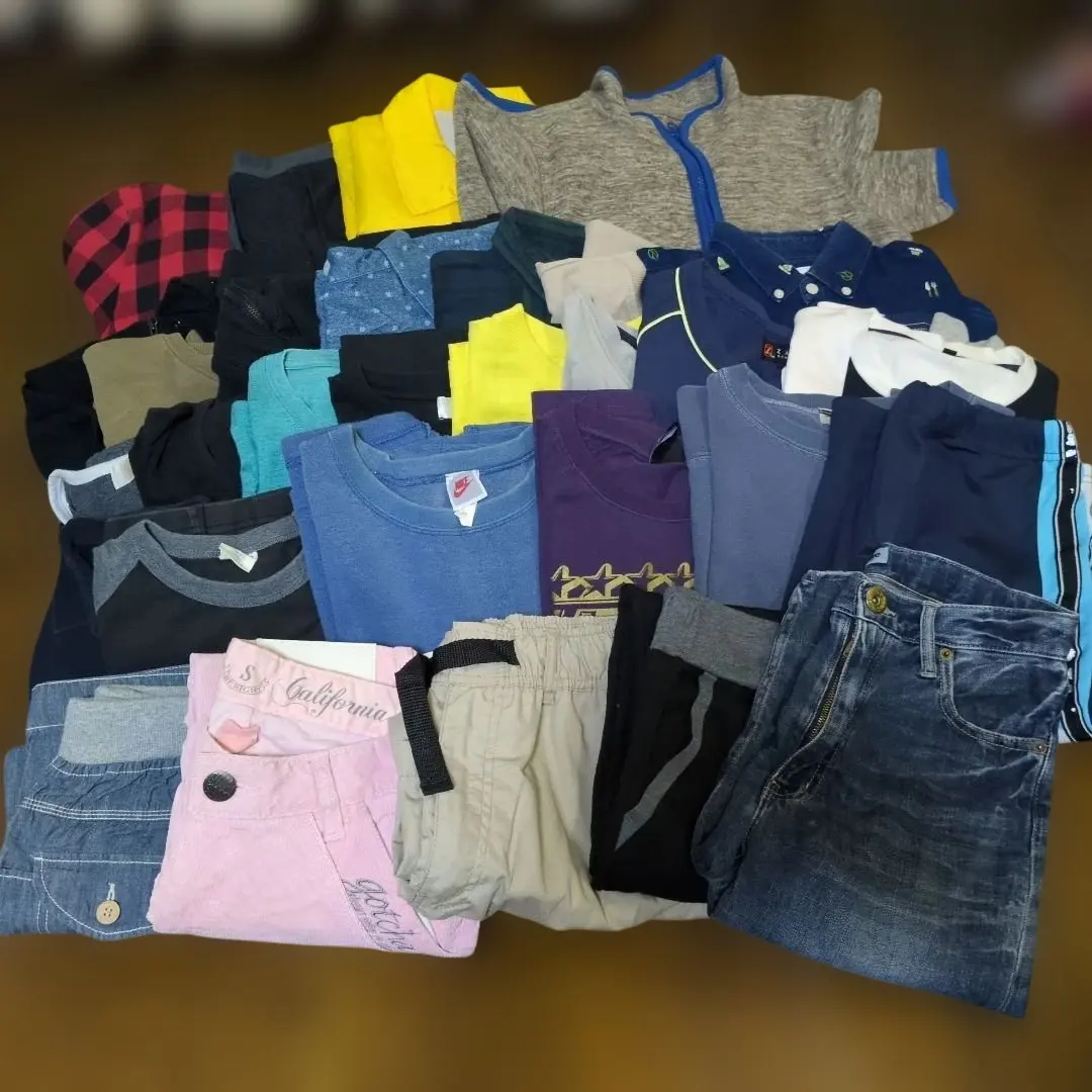 Thumbnail of Outerwear Bundle for Boys [160cm - M] 30 Pieces Children's Clothing Assorted for Spring, Summer, Autumn, and Winter