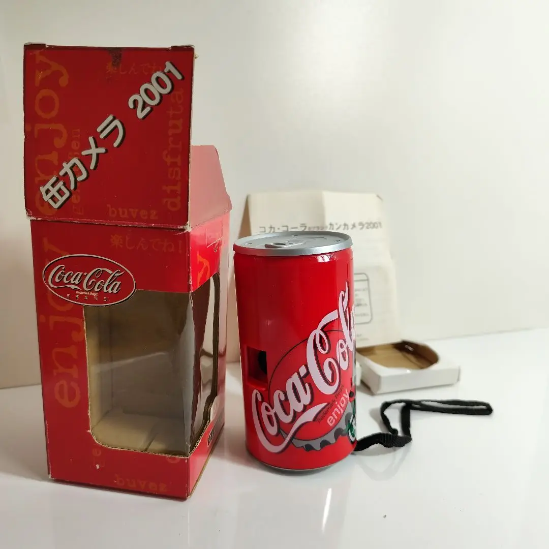 希少！非売品 懸賞品 コカコーラ 缶カメラ 2001 フィルムカメラ コカコーラ 缶カメラ 非売品 未使用 - メルカリ