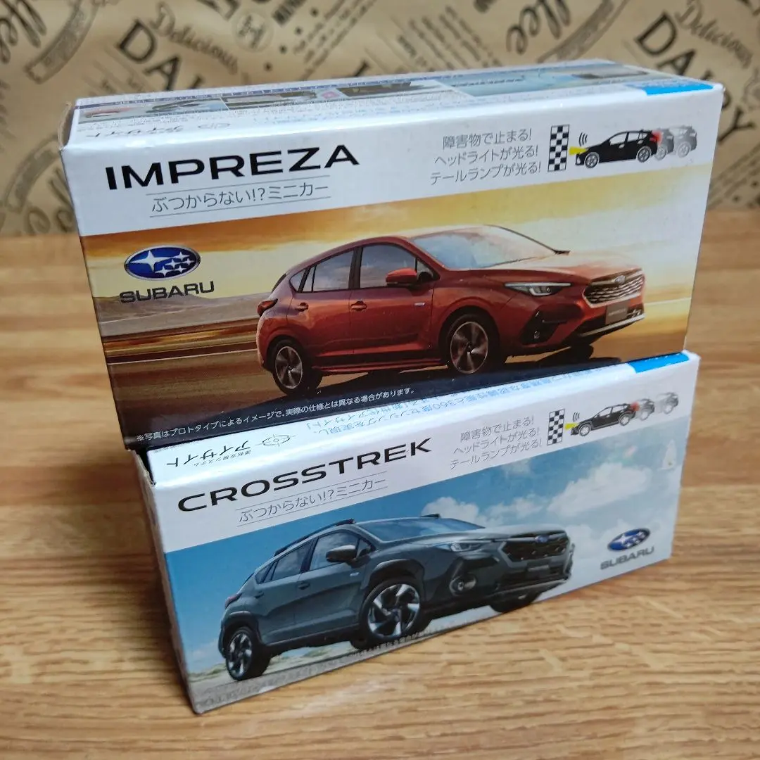 SUBARU CROSSTREK ミニカー 2台 SUBARUミニカー2個セット クロストレック｜Yahoo!フリマ（旧