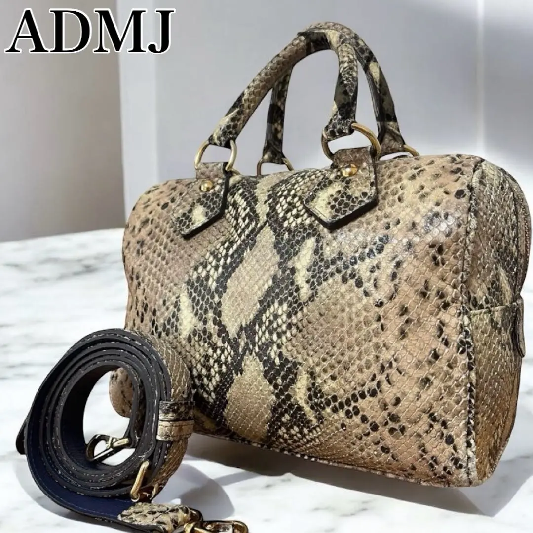 【レア美品】ADMJエーディーエムジェイ ショルダーストラップ パイソンレザー 楽天市場】ADMJ ストラップ レディース エーディーエムジェイ