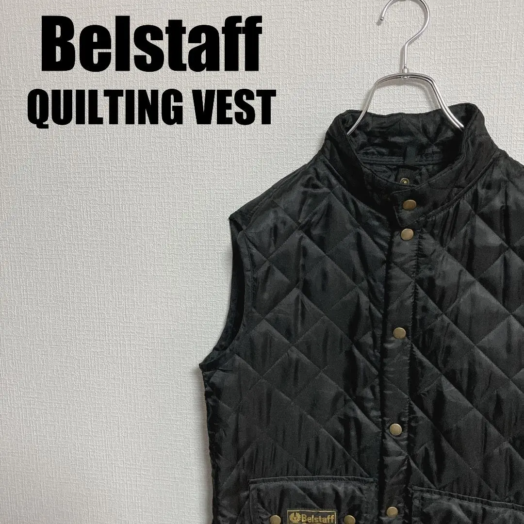 Belstaff ダウンベスト 黒 キルティング44(S) 2025年最新】BELSTAFF ダウンベスト・キルティングベストの人気