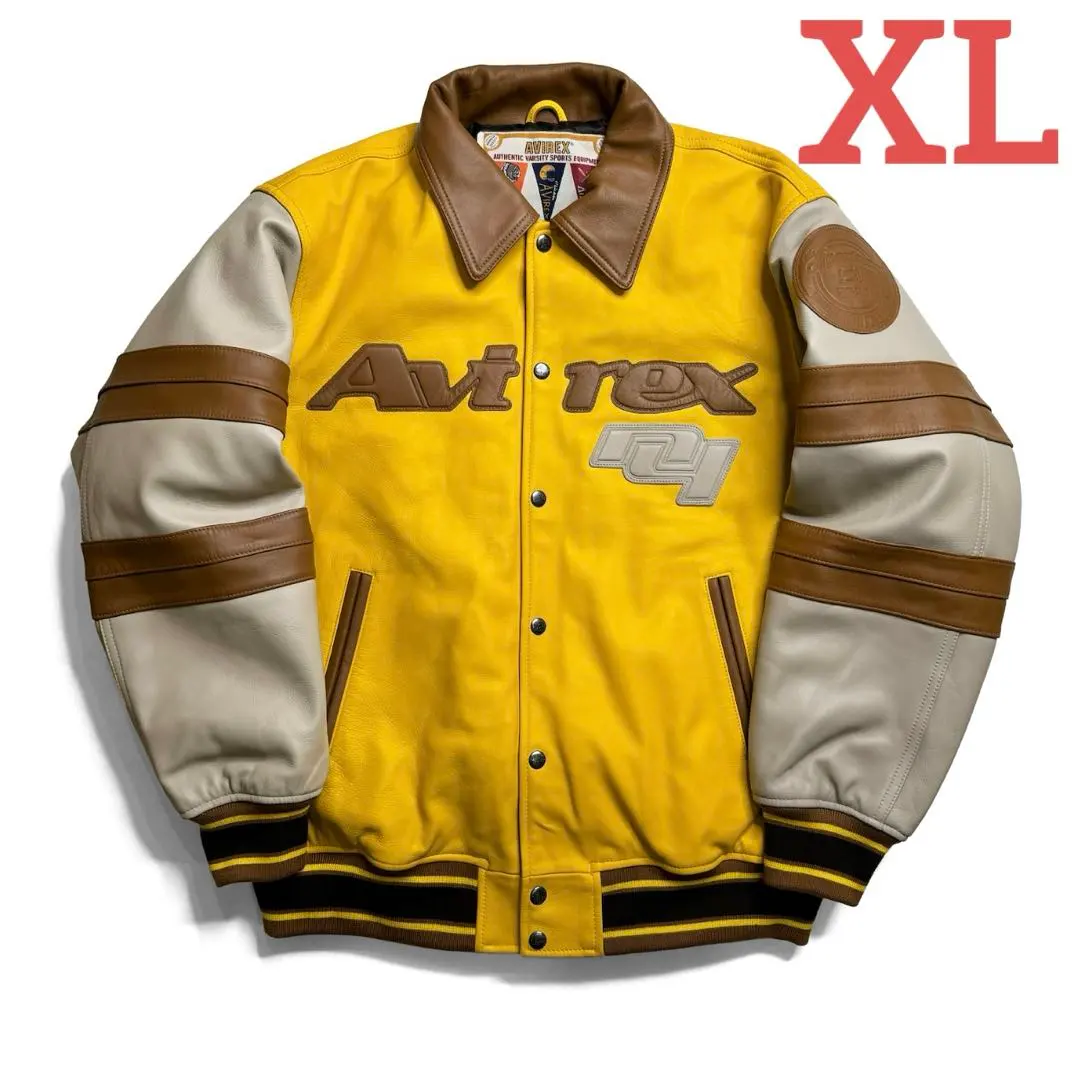【限定値下】XL STABRIDGE AVIREX varsity jacket 2025年最新】stabridge avirex varsityの人気アイテム - メルカリ