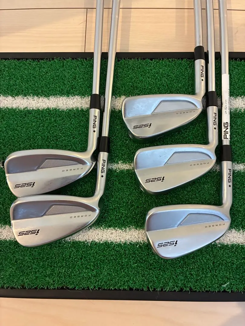 【希少】PING i525 レフティーアイアンセット PING i525 アイアン6 7 8 9 W 5本セット レフティ クラブ