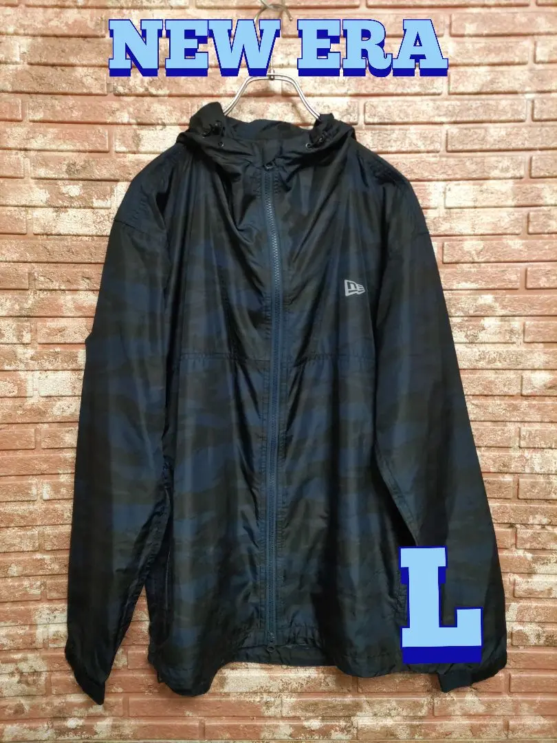 NEW ERA ダークブルー XXLサイズ ナイロンジャケット 14312811-1.jpg
