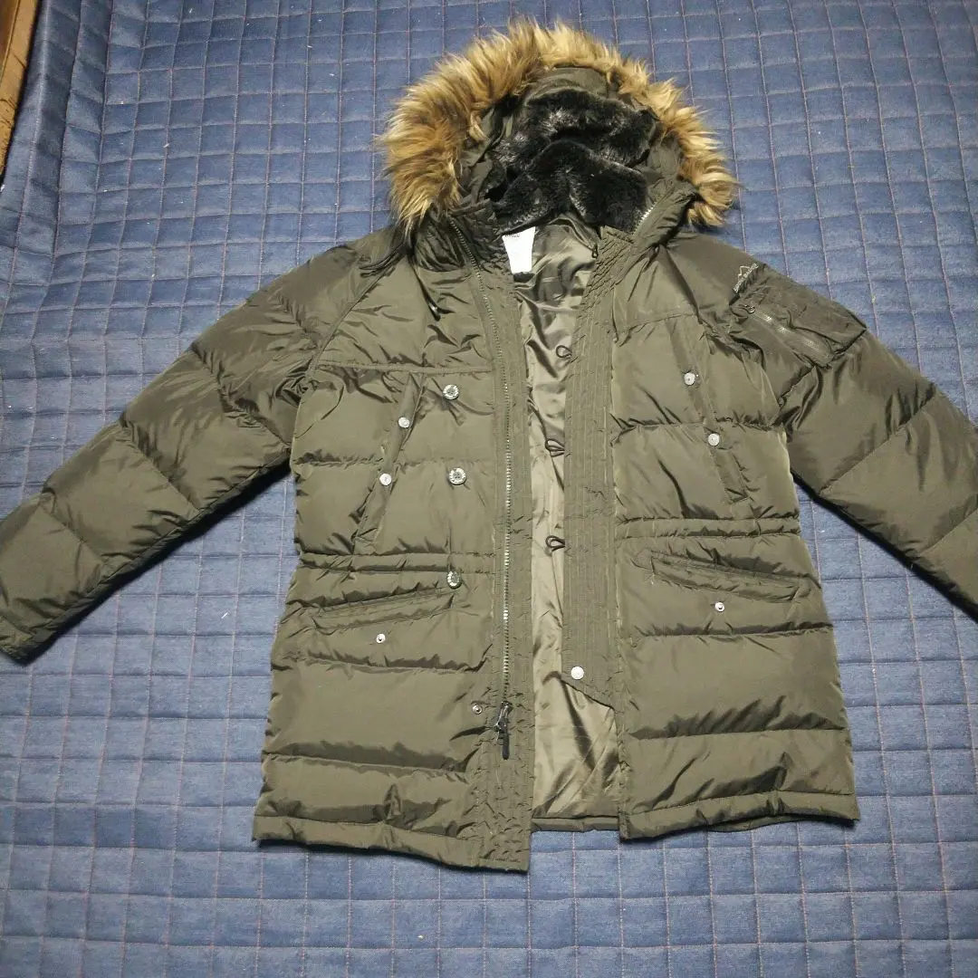 Thumbnail of Eddie Bauer Goose Down Jacket Mod Coat M