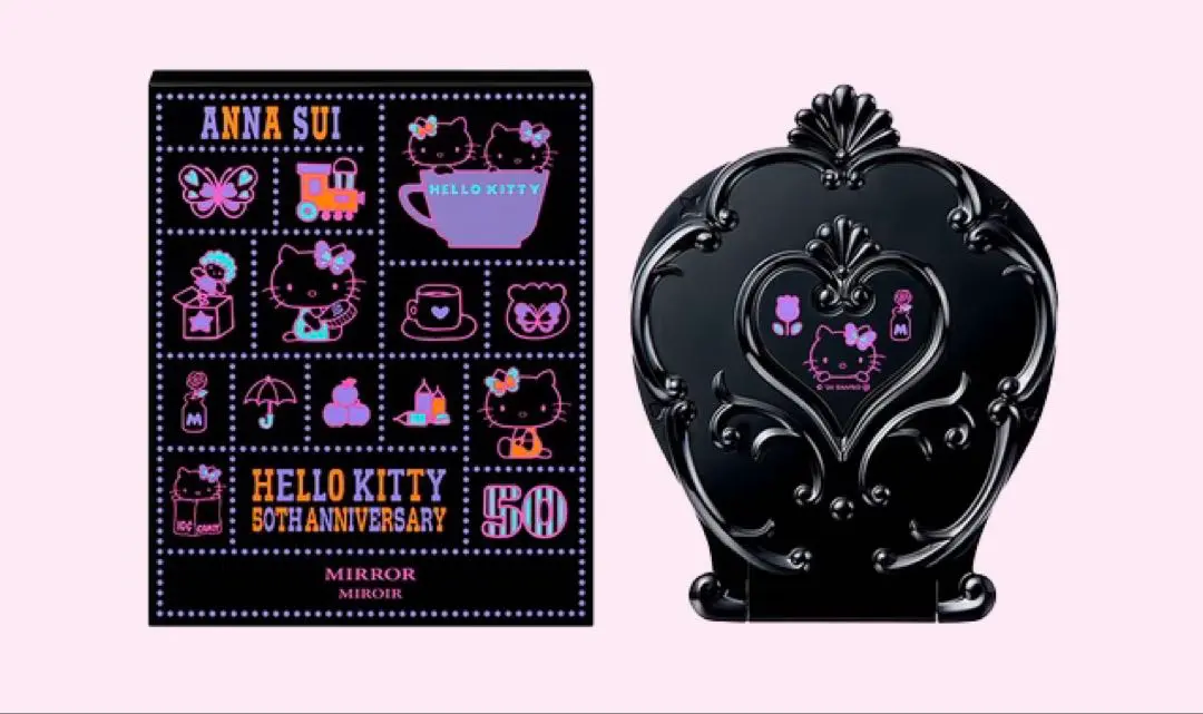 ANNA SUI ハローキティ　サンリオ　アナスイ　キーホルダー　ミラー　鏡 2025年最新】ANNA SUI キティ ミラーの人気アイテム - メルカリ