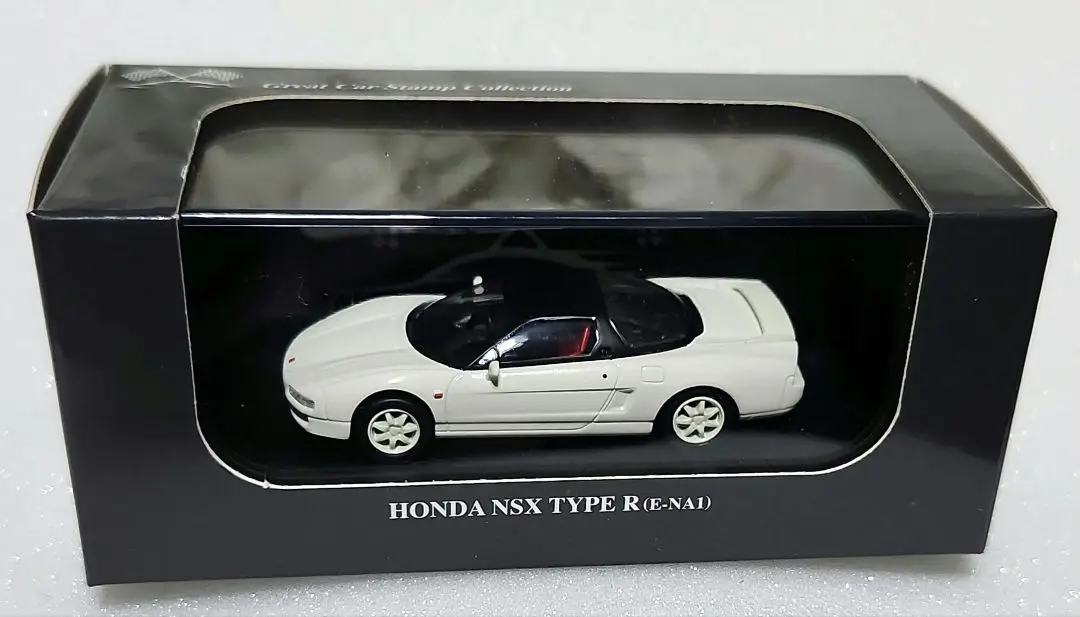 ●EBBRO Honda NSX ホワイト・京商NSXレッド 2台セット ○EBBRO Honda NSX ホワイト・京商NSXレッド 2台セット